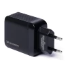Сетевое зарядное устройство Wozinsky 20W USB-C | USB-A Black (WWC001)
