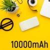 Портативний зарядний пристрій Wozinsky 2x USB-A | USB-C | micro USB 10000 mAh White (WPBWE1)