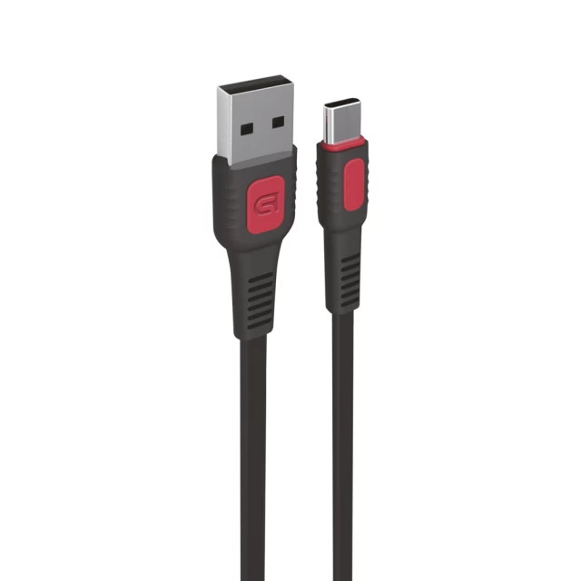 Кабель ARM AR15 USB-A to USB-C 2.4A 1m Black (ARM59536)