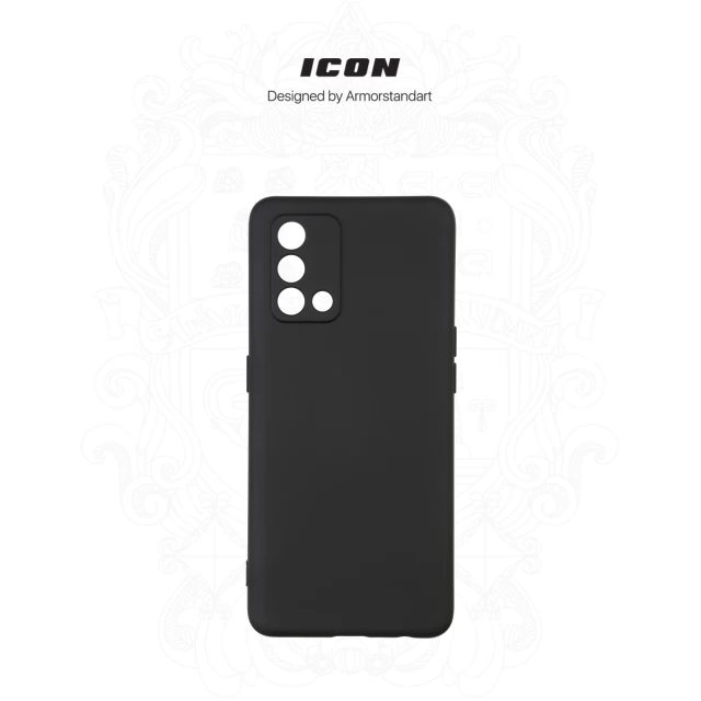 Чохол ARM ICON Case для OPPO A74 4G Black (ARM59549)