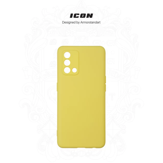 Панель ArmorStandart ICON Case для OPPO A74 4G Yellow (ARM59552)