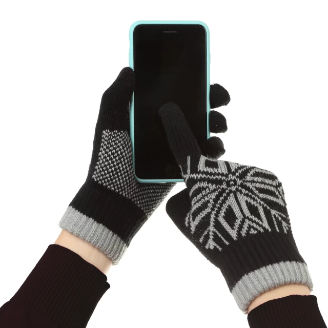 Сенсорні рукавички ARM Touch Gloves Snowflake Blue (ARM59994)