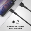 Кабель ARM AR88 USB-A to USB-C 2.4A 1m Black (ARM60006)