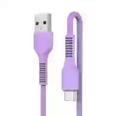 Кабель ARM AR88 USB-A to USB-C 2.4A 1m Purple (ARM60007)