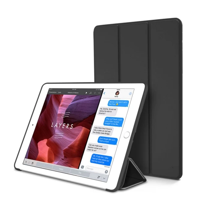 Чехол Tech-Protect Smart Case для iPad Air 2 Black (60606068)