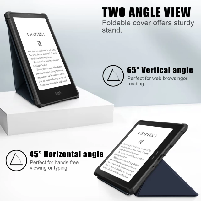 Чохол ARM Origami для Amazon Kindle Paperwhite 11th Gen Dark Blue (ARM60745)
