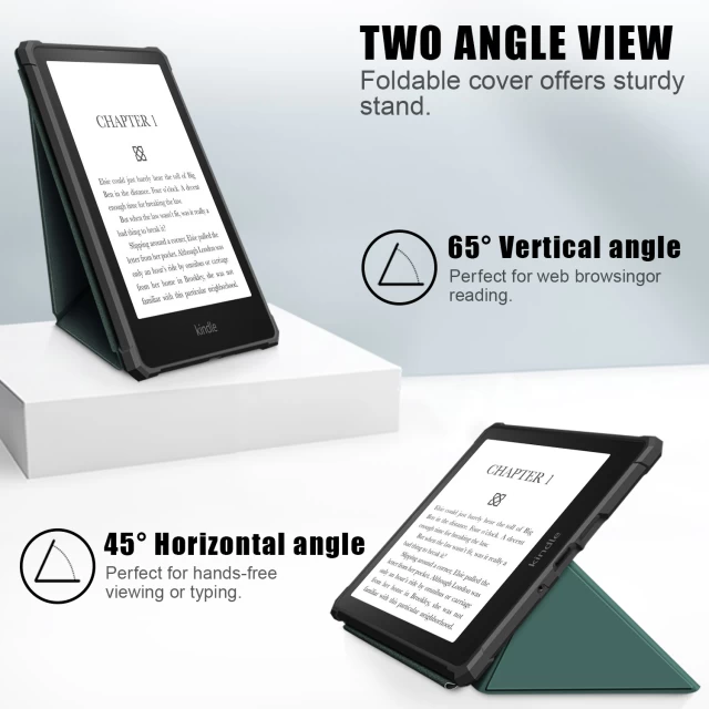 Чохол ARM Origami для Amazon Kindle Paperwhite 11th Gen Dark Green (ARM60746)
