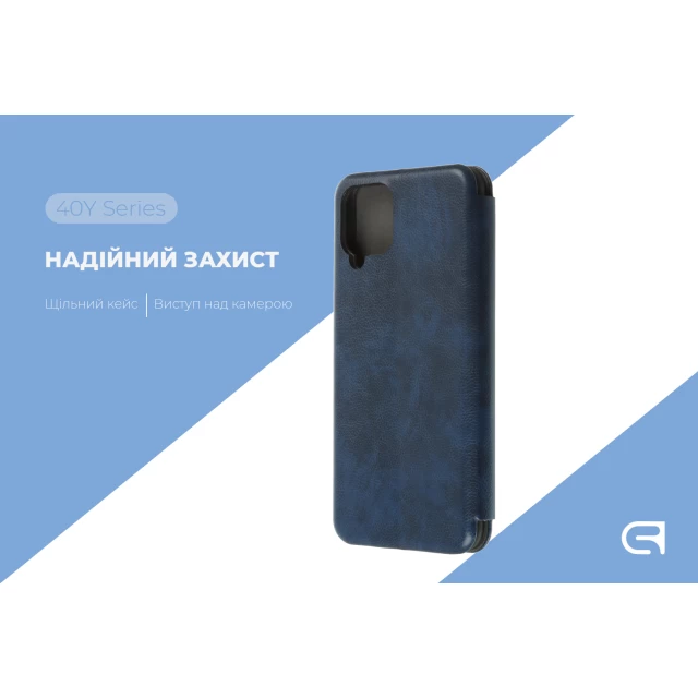 Чохол ARM 40Y Case для Samsung Galaxy A12/M12 Dark Blue (ARM61594)