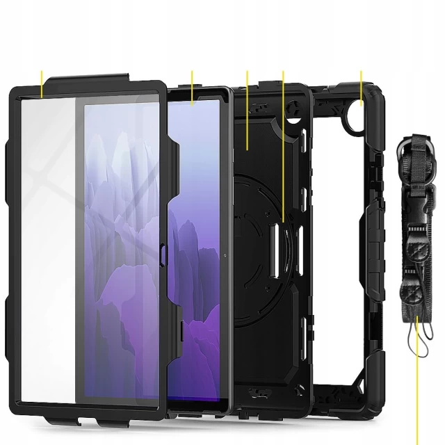 Чохол Tech-Protect Solid360 для Samsung Galaxy Tab A7 10.4 2020 | 2022 Black (6216990208515)