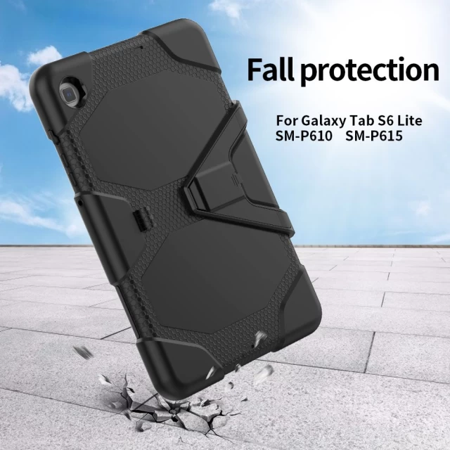Чехол Tech-Protect Survive для Samsung Galaxy Tab S6 Lite 10.4 2020 | 2022 Black (6216990208652)