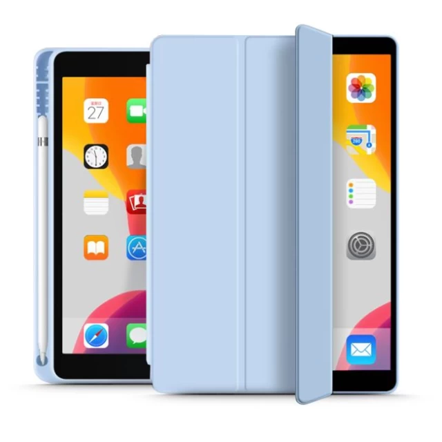Чохол Tech-Protect Smart Case Pen для iPad 9 | 8 | 7 10.2 2021 | 2020 | 2019 Sky Blue (6216990208669)