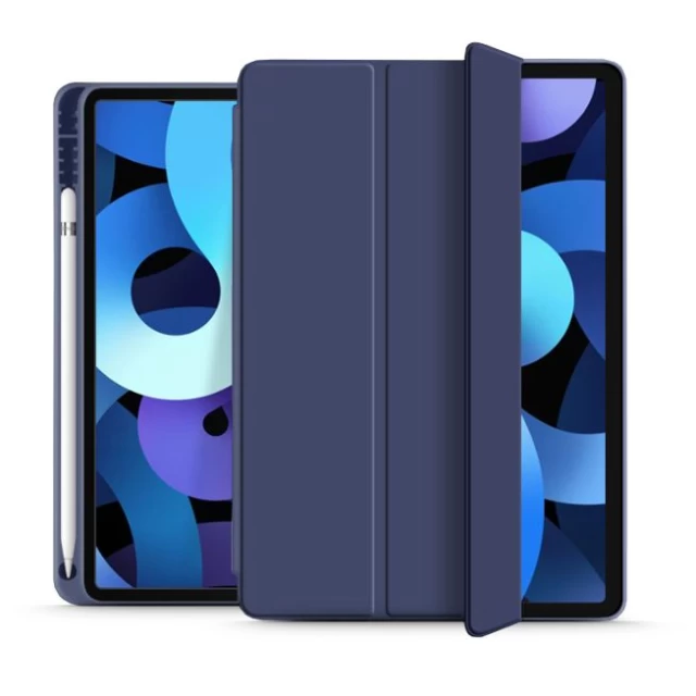 Чехол Tech-Protect Smart Case Pen для iPad Air 5 2022 | iPad Air 4 2020 Navy Blue (6216990208676)
