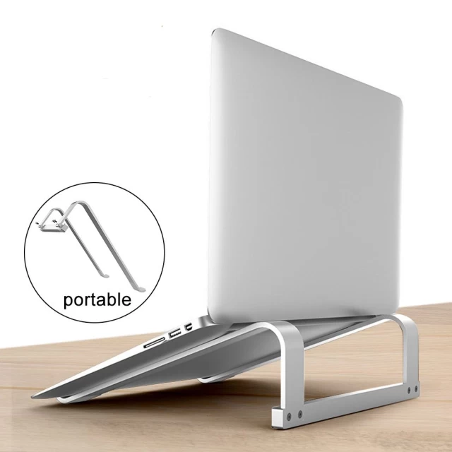 Підставка для ноутбука Tech-Protect Alustand 2 Silver (6216990208690)