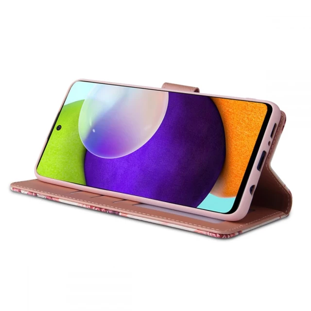 Чохол Tech-Protect Wallet для Samsung Galaxy A52/A52S Floral Rose (6216990210358)