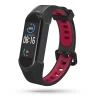 Ремешок Tech-Protect Armour для Xiaomi Mi Smart Band 6 NFC/6/5 Black/Red (6216990211591)