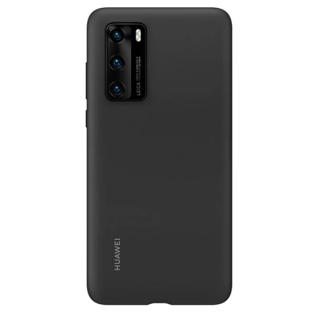 Чохол Huawei Silicone Case для Huawei P40 Black (51993719)