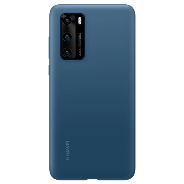 Чохол Huawei Silicone Case для Huawei P40 Blue (51993721)