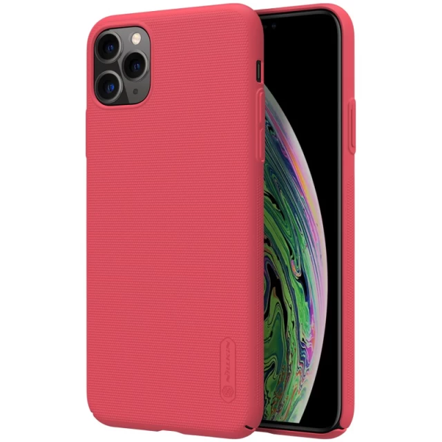 Чохол Nillkin Super Frosted Shield для iPhone 11 Pro Max Bright Red (IP65-84169)