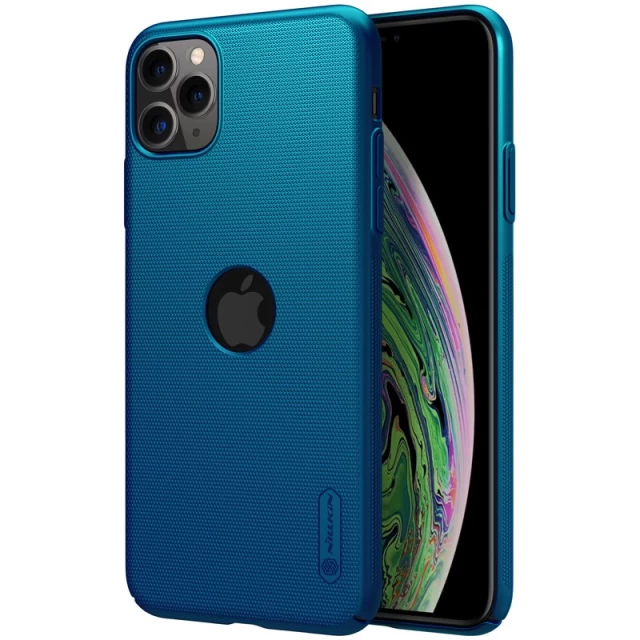 Чохол Nillkin Super Frosted Shield для iPhone 11 Pro Peacock Blue (IP58-86507)