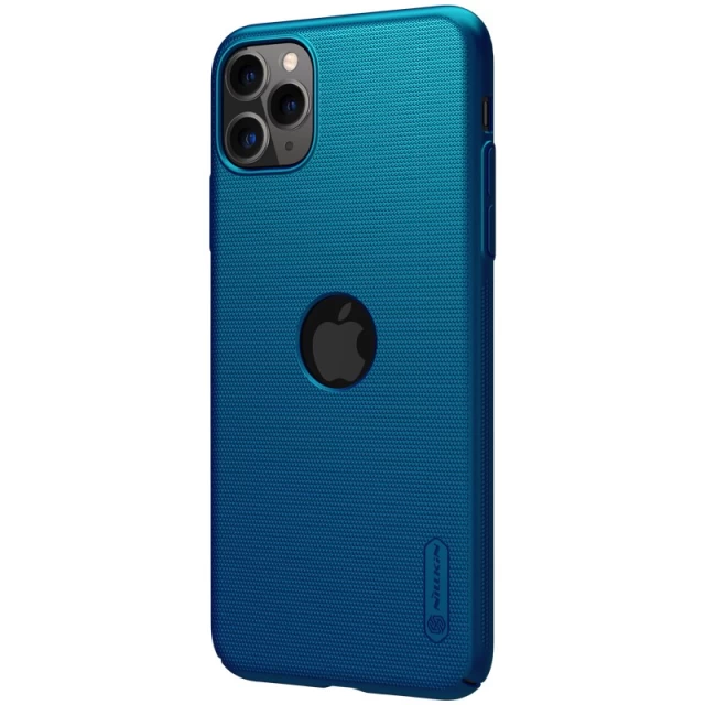 Чохол Nillkin Super Frosted Shield для iPhone 11 Pro Peacock Blue (IP58-86507)