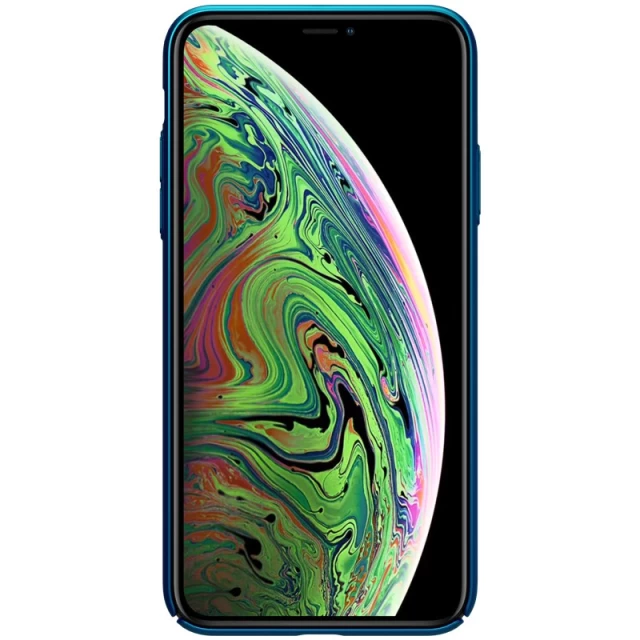 Чохол Nillkin Super Frosted Shield для iPhone 11 Pro Peacock Blue (IP58-86507)