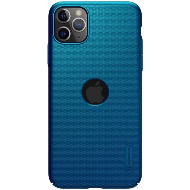 Чохол Nillkin Super Frosted Shield для iPhone 11 Pro Max Peacock Blue (IP65-86606)