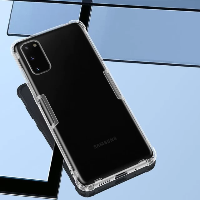 Чехол Nillkin Nature TPU Case для Samsung Galaxy S20 Grey (S20-95554)