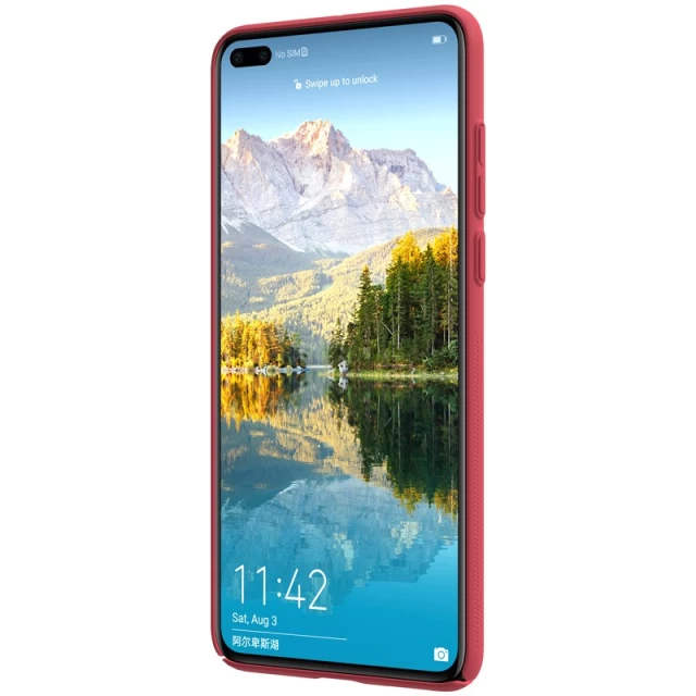Чохол Nillkin Super Frosted Shield для Huawei P40 Bright Red (P40-96285)