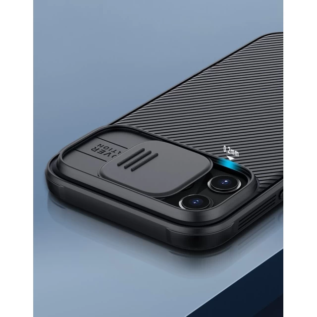 Чехол Nillkin CamShield Pro для iPhone 12 | 12 Pro Black (6902048202351)