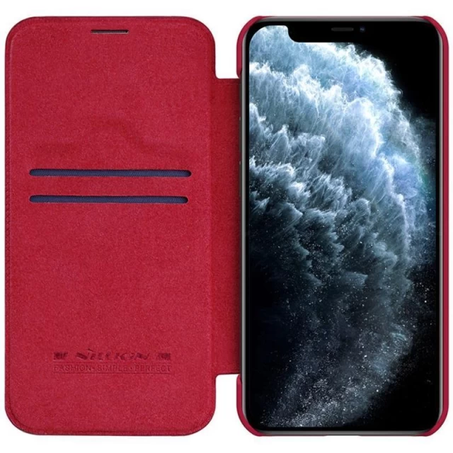Чехол-книжка Nillkin Qin Leather Case для iPhone 12 Pro Max Blue (IP67-03372)