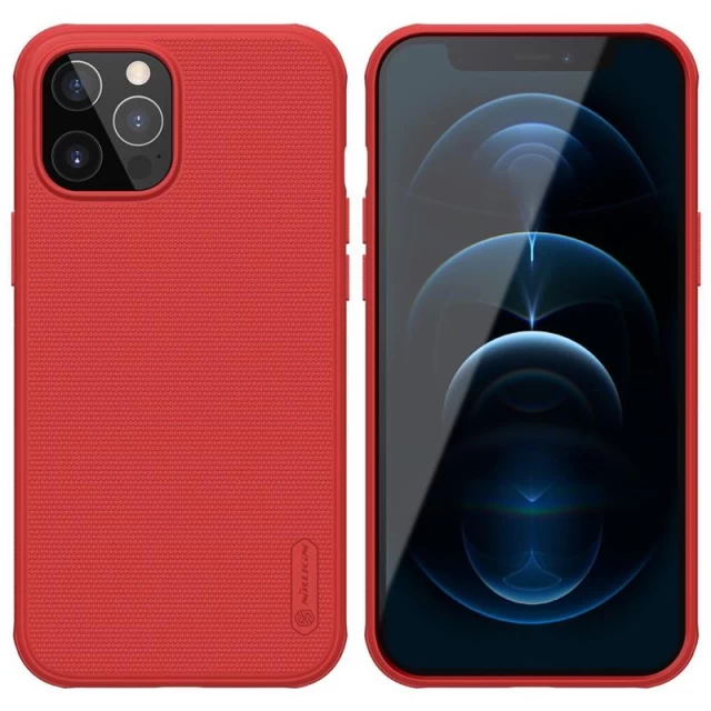 Чехол Nillkin Super Frosted Shield Pro для iPhone 12 Pro Max Red (IP67-05918)