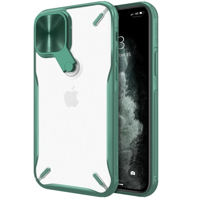 Чохол Nillkin Cyclops для iPhone 12 | 12 Pro Green (6902048206427)