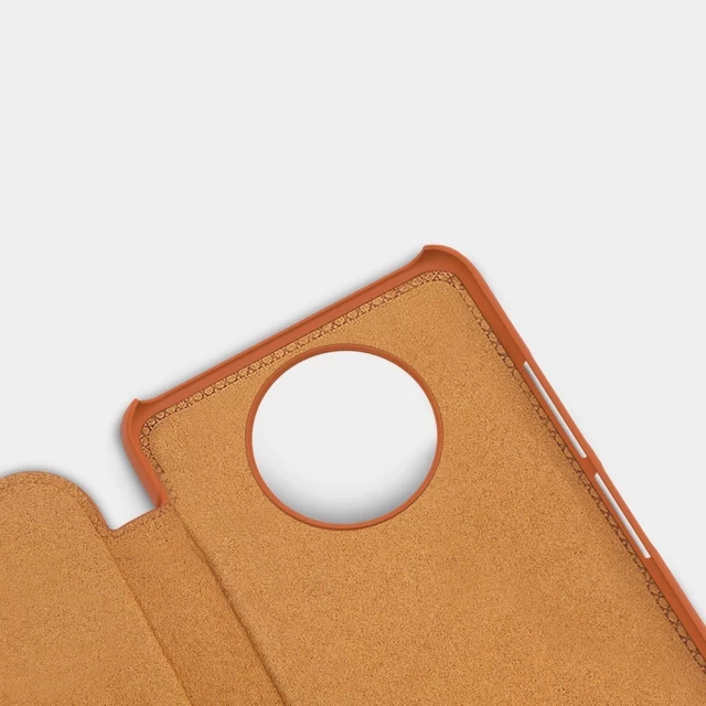 Чохол-книжка Nillkin Qin Series для Xiaomi Redmi Note 9T 5G Brown (6902048212305)