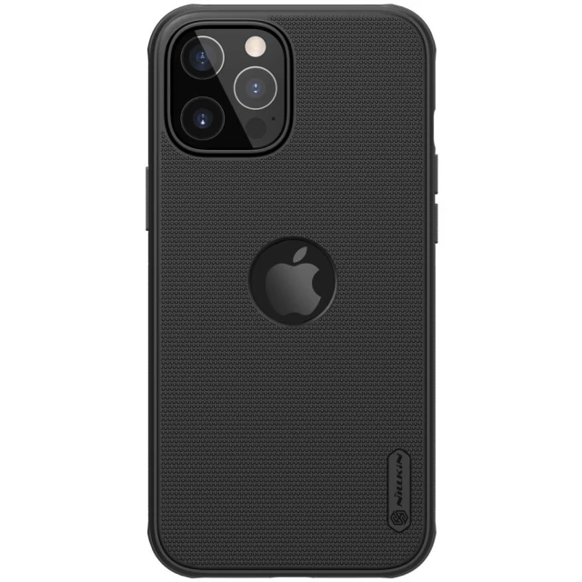 Чехол Nillkin Super Frosted Shield with stand для iPhone 12 Pro Max Black (6902048213807)