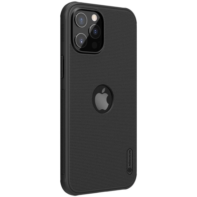 Чохол Nillkin Super Frosted Shield with stand для iPhone 12 Pro Max Black (6902048213807)