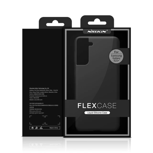 Чохол Nillkin Flex Pure Series для Samsung Galaxy S21 Plus Black (6902048214170)