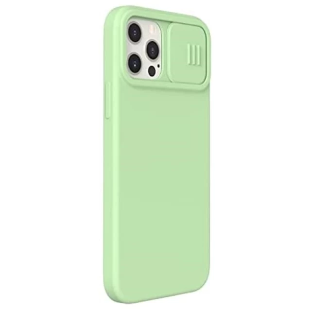 Чехол Nillkin CamShield Silky для iPhone 12 | 12 Pro Matcha Green with MagSafe (IP61-14330)