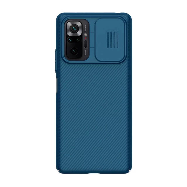 Чохол Nillkin CamShield для Xiaomi Redmi Note 10 Pro | 10 Pro Max Blue (6902048216181)