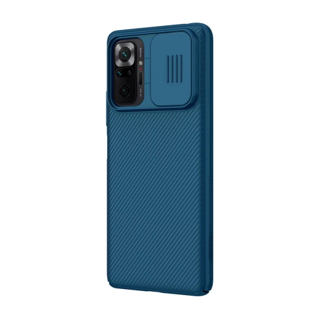 Чехол Nillkin CamShield для Xiaomi Redmi Note 10 Pro | 10 Pro Max Blue (6902048216181)