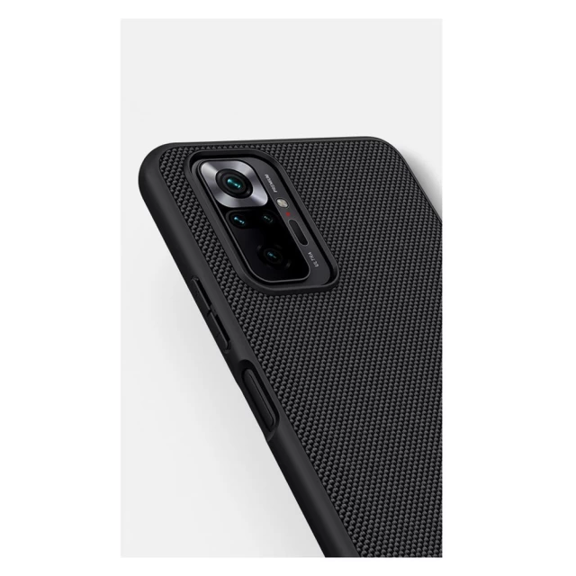 Чохол Nillkin Textured Hybrid для Xiaomi Redmi Note 10 Pro Black (6902048219014)