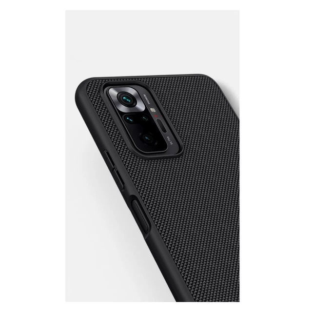 Чехол Nillkin Textured Hybrid для Xiaomi Redmi Note 10 Pro Black (6902048219014)