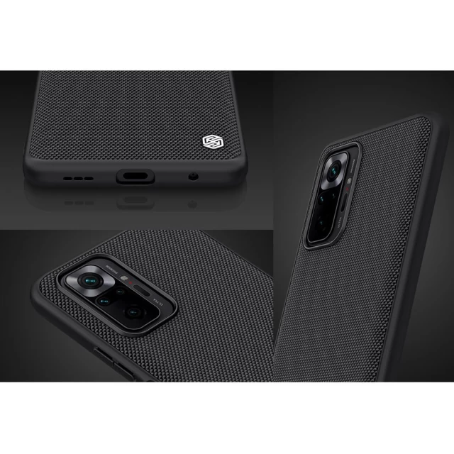 Чехол Nillkin Textured Hybrid для Xiaomi Redmi Note 10 Pro Black (6902048219014)