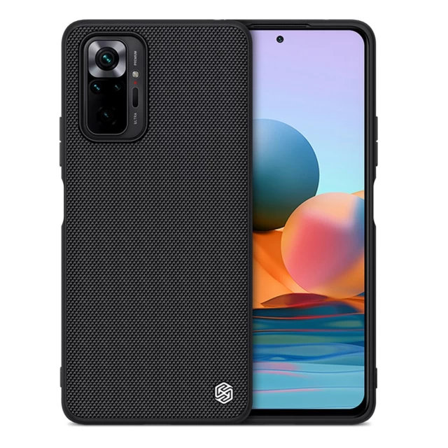 Чохол Nillkin Textured Hybrid для Xiaomi Redmi Note 10 Pro Black (6902048219014)