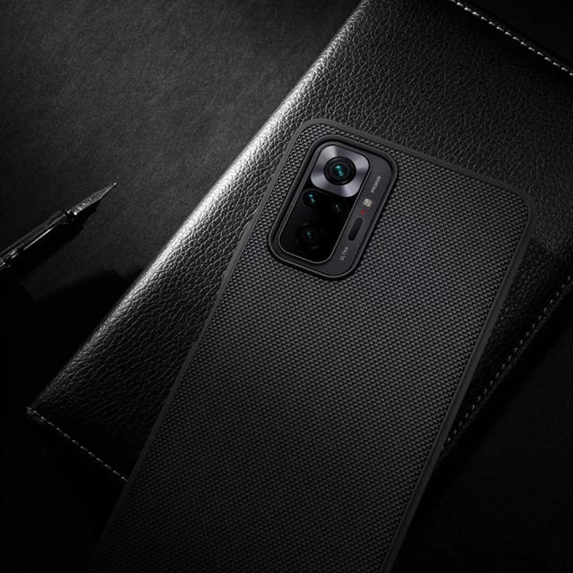 Чехол Nillkin Textured Hybrid для Xiaomi Redmi Note 10 Pro Black (6902048219014)