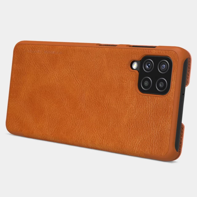 Чохол Nillkin Qin Leather для Samsung Galaxy A22 4G Brown (6902048222267)