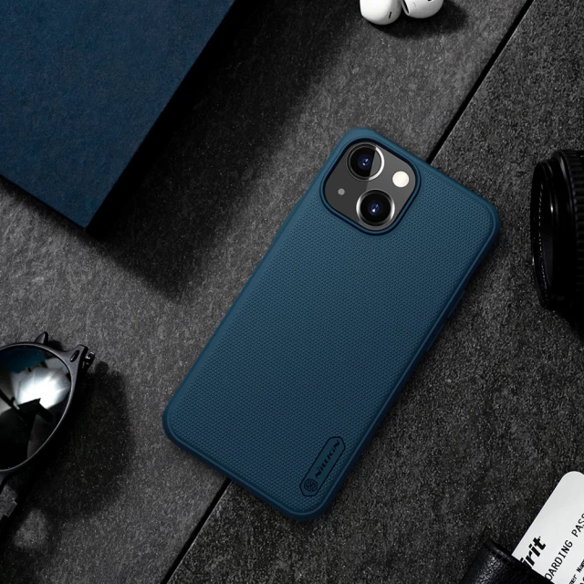 Чехол Nillkin Frosted Shield Pro для iPhone 13 mini Blue (6902048222762)
