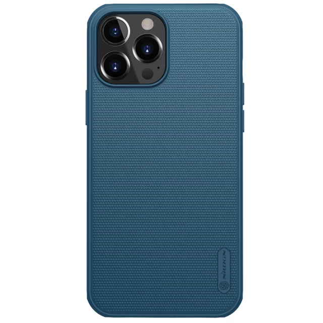 Чехол Nillkin Frosted Shield Magnetic для iPhone 13 Pro Max Blue with MagSafe (6902048222984)