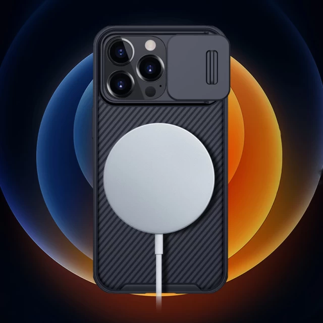 Чехол Nillkin CamShield Pro для iPhone 13 Pro Max Black with MagSafe (6902048223264)