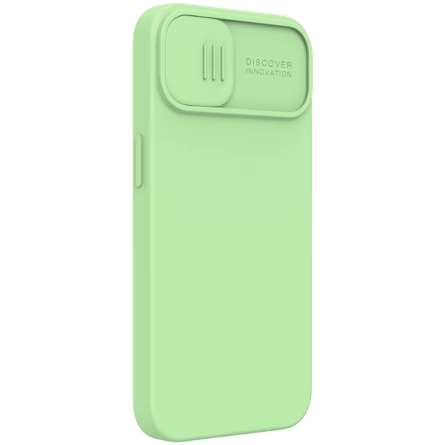 Чехол Nillkin CamShield Silky для iPhone 13 Mint Green with MagSafe (IP61-23509)