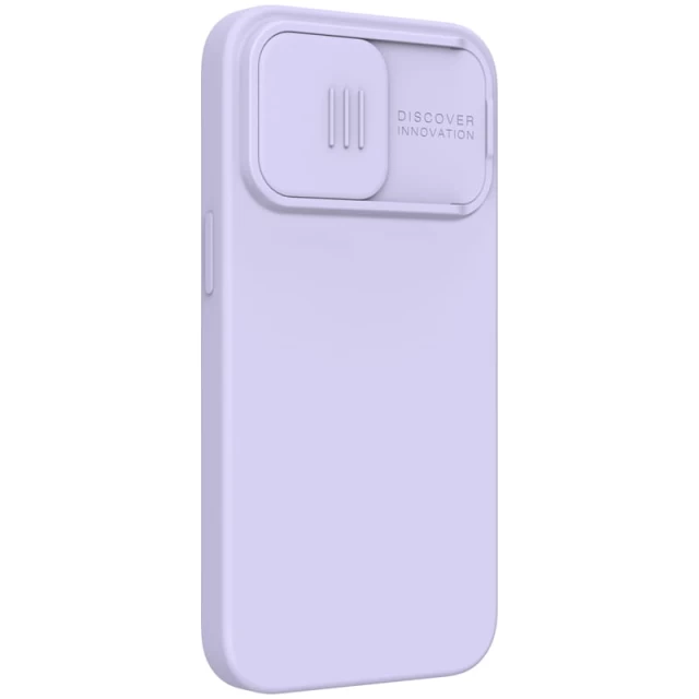 Чохол Nillkin CamShield Silky для iPhone 13 Pro Misty Purple with MagSafe (IP61P-23554)